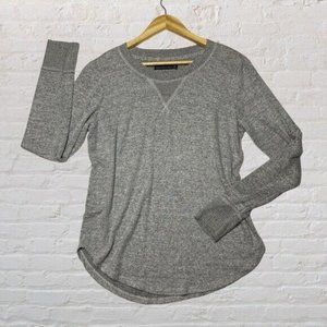 Abercrombie & Fitch Mens Medium Grey Long Sleeve Crewneck Sweatshirt